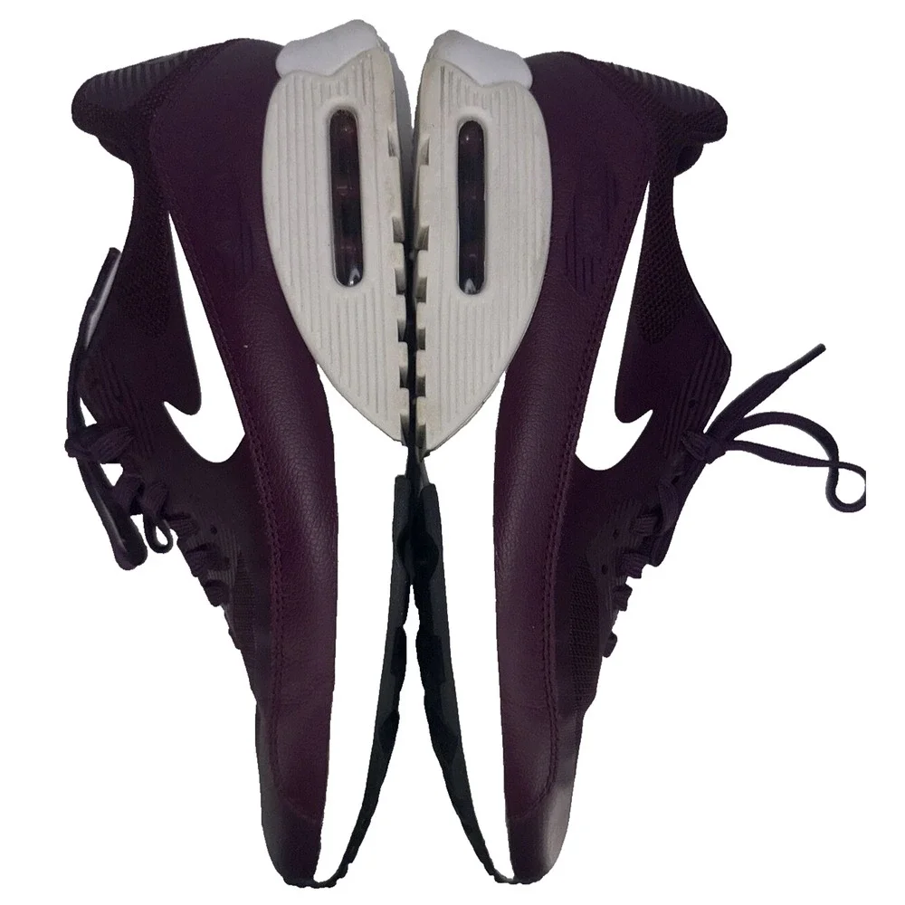 Nike Air Max 90 Ultra 2.0 Womens Shoes Size 11 Purple Low Top Athletic Sneakers - Picture 4 of 5